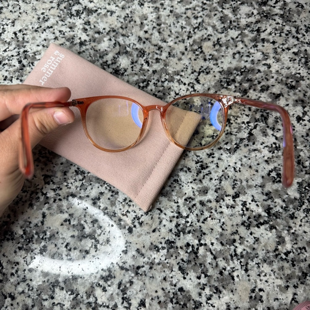 Summer & Rose Zoey Recycled Blue Blockers Glasses - Picture 10 of 10